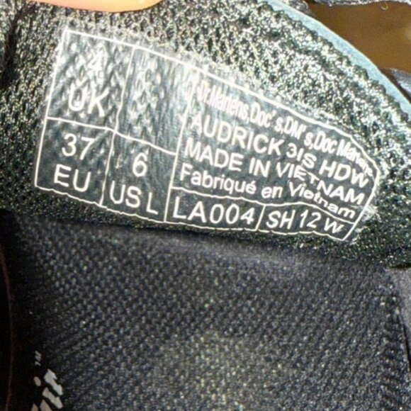 Audrick Hardware Leather Platform Oxford Shoes in Black - RARE - Picture 15 of 16